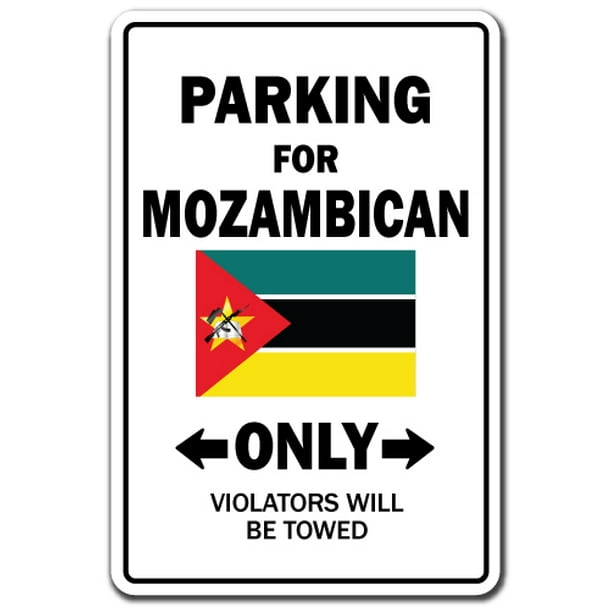 Drawstring Backpack Mozambique Flag Rucksack